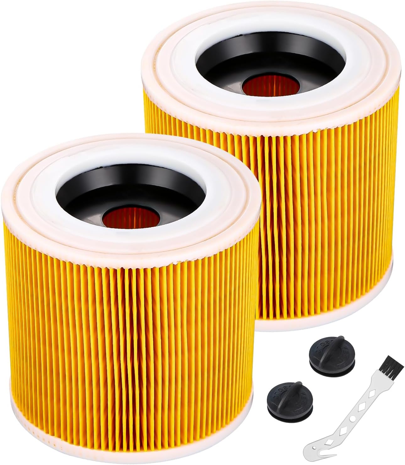 Zawaer Karcher Vacuum Cleaner Filter, 2PCS Filters For Kärcher Vacuum