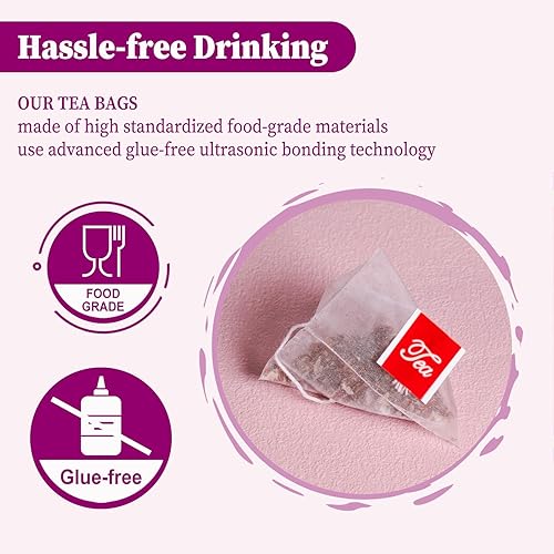 Miniatura 5 de FullChea Bolsas de té de cardo mariano, 40 bolsitas de té, 0.10 ozbolsa de semillas de cardo mariano natural