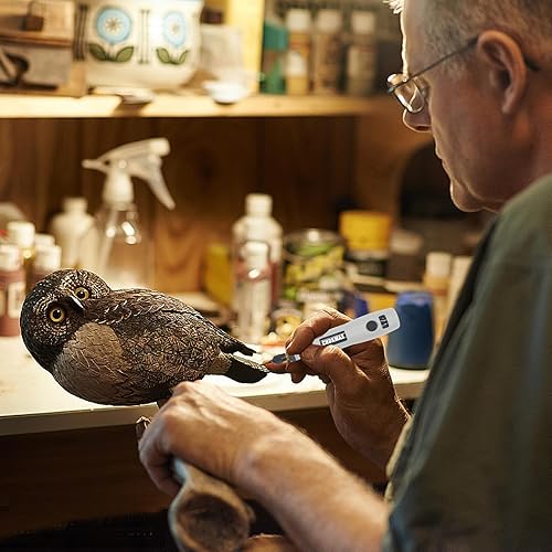 Vista 7 de Herramienta rotativa inalámbrica, kit de mini herramientas rotativas de iones de litio de 3.7 V con velocidad variable, kit de accesorios de 42 Gris