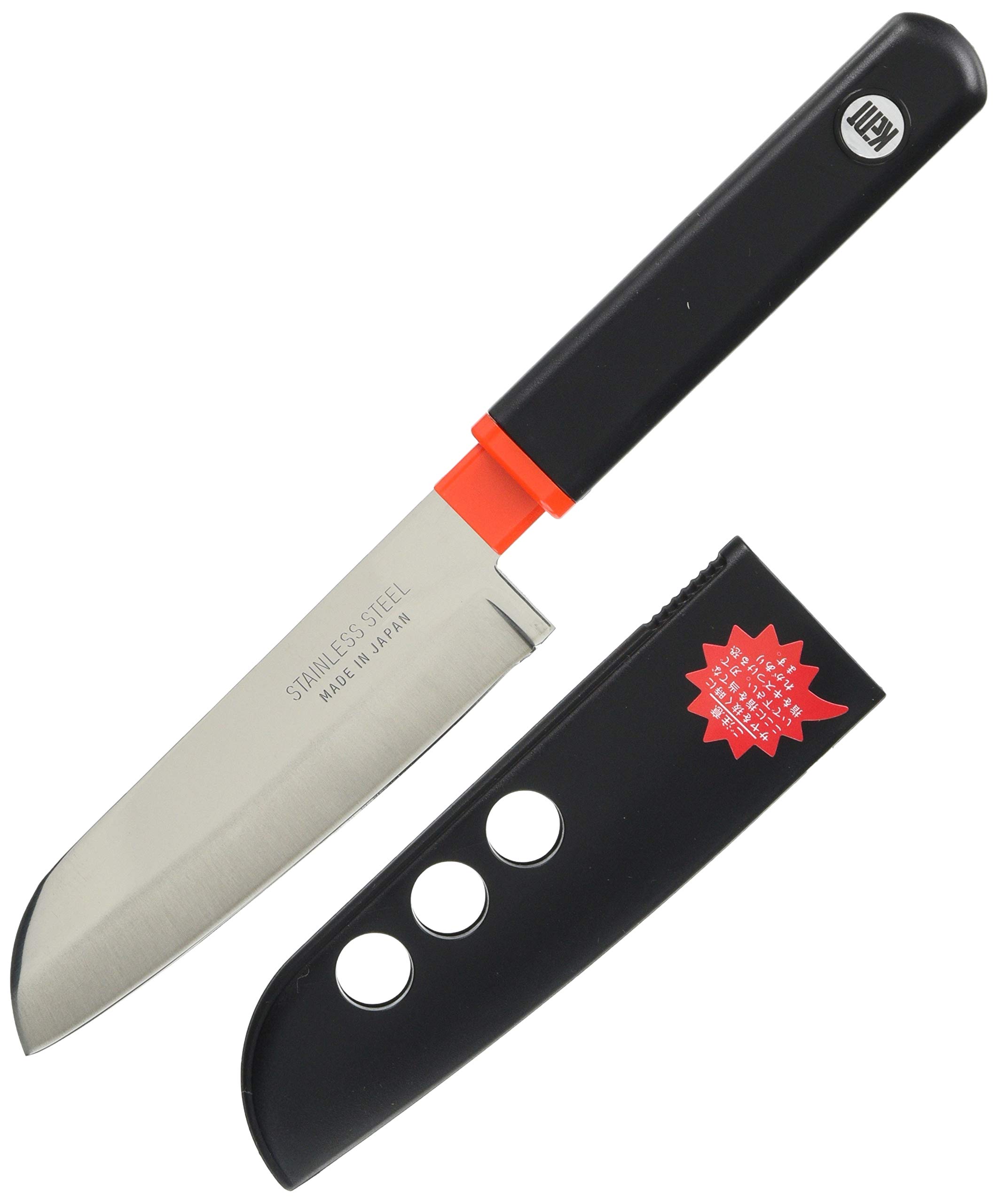 Amazon｜富士カトラリー フルーツナイフ サヤ付 ブラック 100mm 日本製