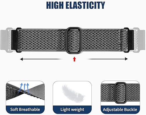 Miniatura 9 de Easuny Correas de reloj de 0.866 pulgadas compatibles con Samsung Galaxy Watch 3 de 1.772 pulgadasGalaxy Watch 1.811 pulgadasGear S3 Frontier,