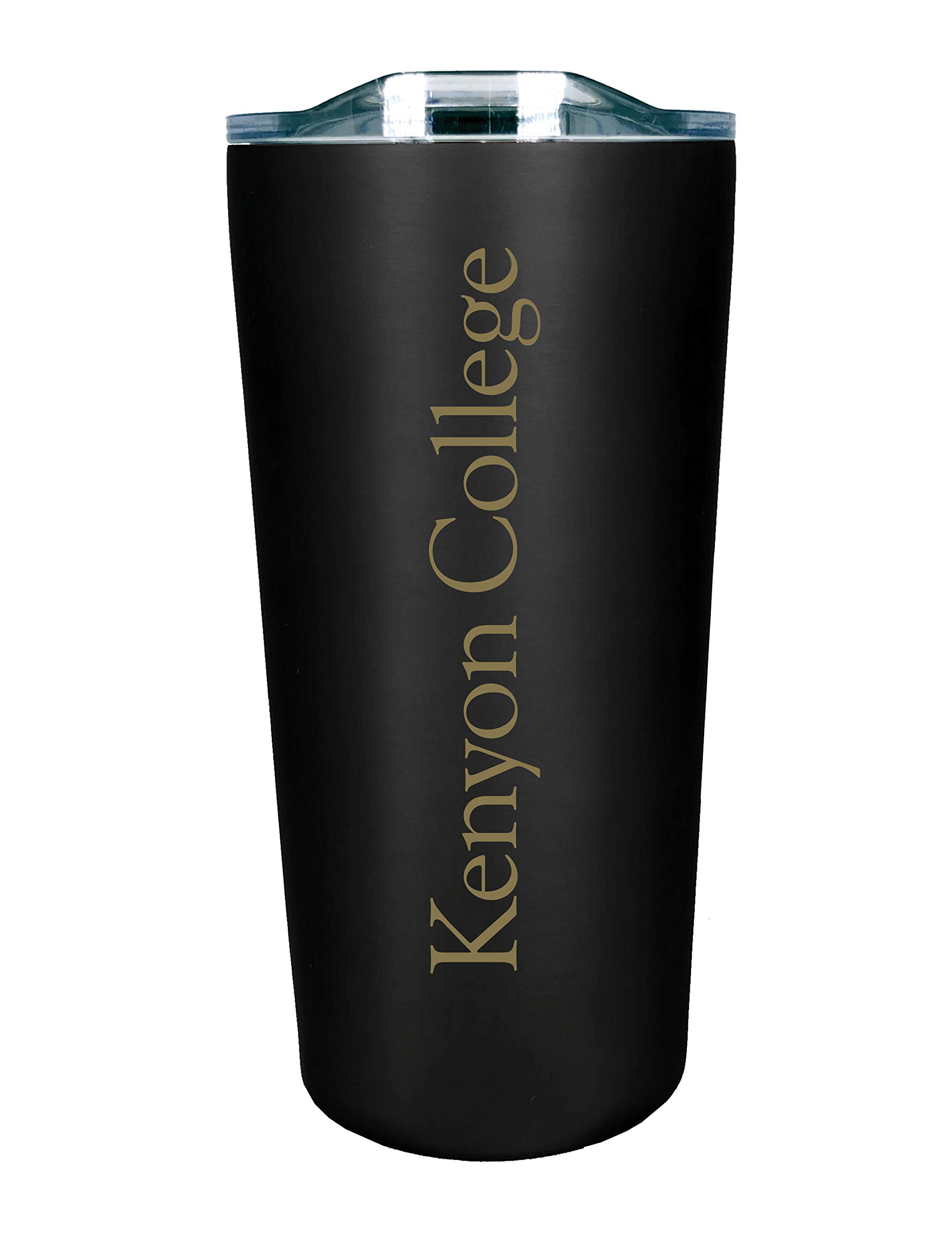 The Fanatic Group Kenyon College Double Walled Soft Touch Tumbler, Design-1 - Black