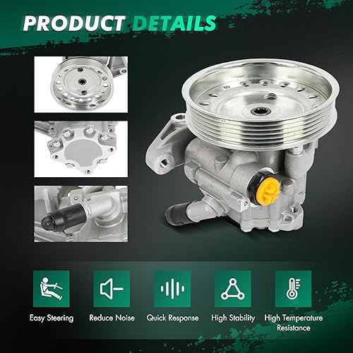 Miniatura 545 de SCITOO Bomba de dirección asistida compatible para 2005 para Saab 9-2X 2.0L, 2006 para Saab 9-2X 2.5L, 2004-2005 para Subaru Impreza 2.0L, 21-5396