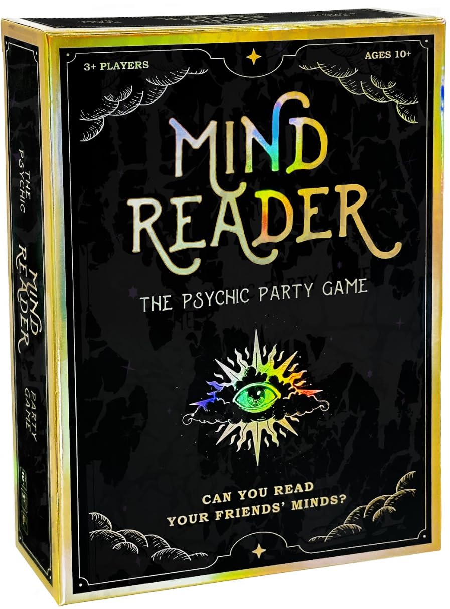 DYCE Mind Reader Game – Can You Read Your Friends' Mind? – The Psychic Mind Meld Party Game for Kids, Teens and Families.