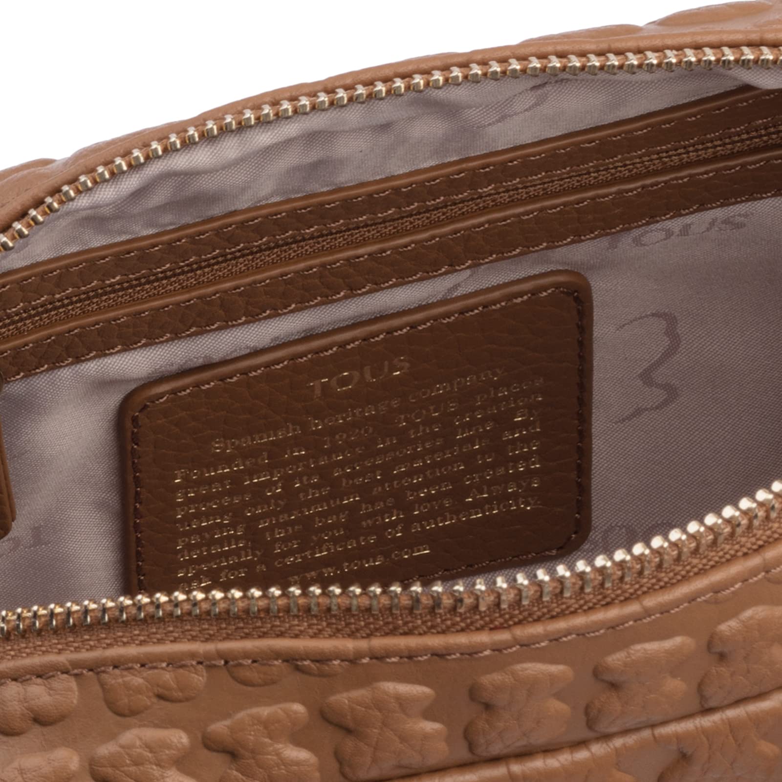 TOUS Sherton, Bolso Bandolera para Mujer, 19x14x2 cm (W x H x L)