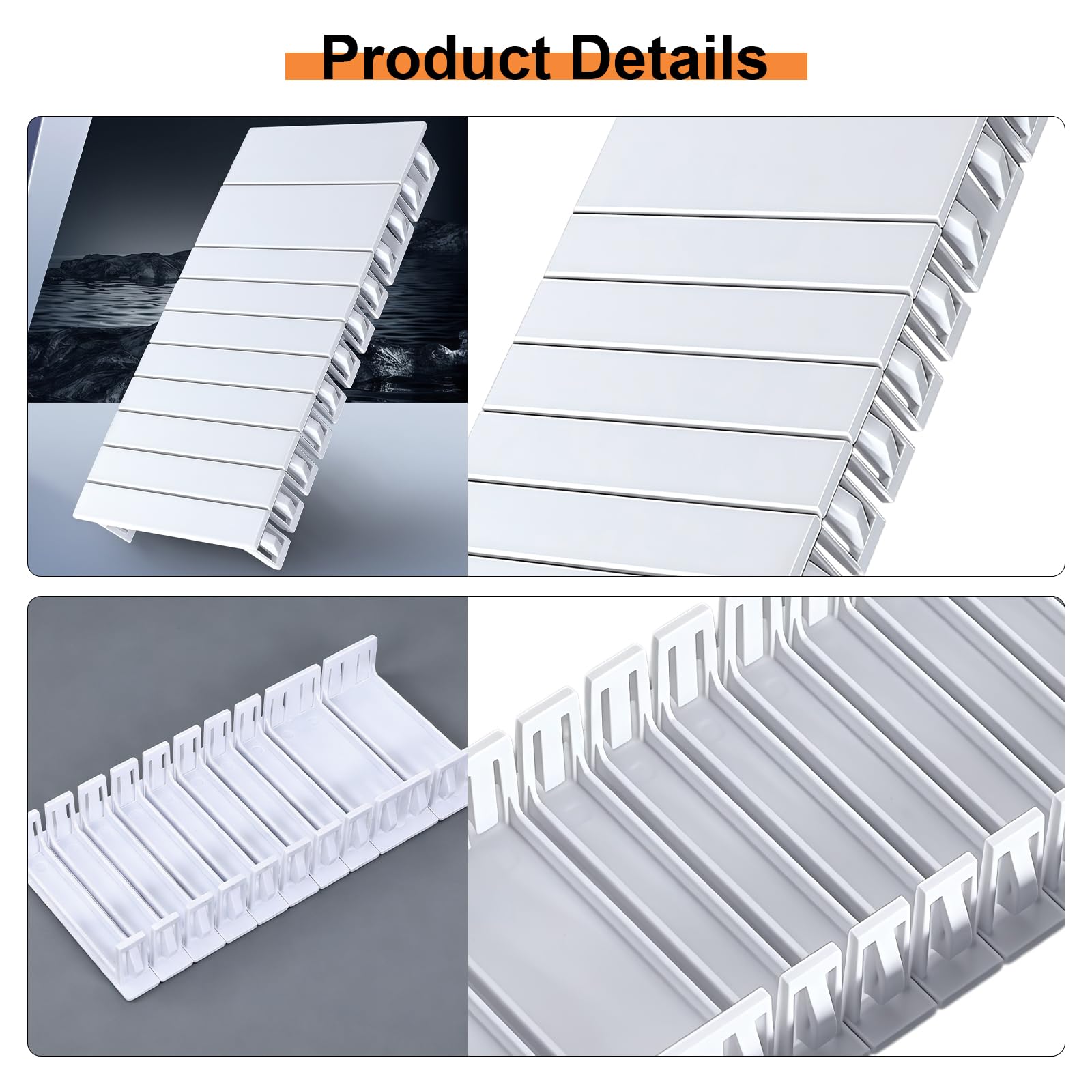 12 Piezas Tapa Cuadro Electrico 11 cm X 5,2 cm, Tapas Ciegas Cuadros Electricos Compatibles con Placas de Cubierta de Seguridad F-Tronic, Hager Y Hensel, Extraíbles y Combinables