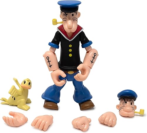 Miniatura 10 de Boss Fight Studio Popeye Classics Castor OYL Figura de acción a escala 112, multicolor