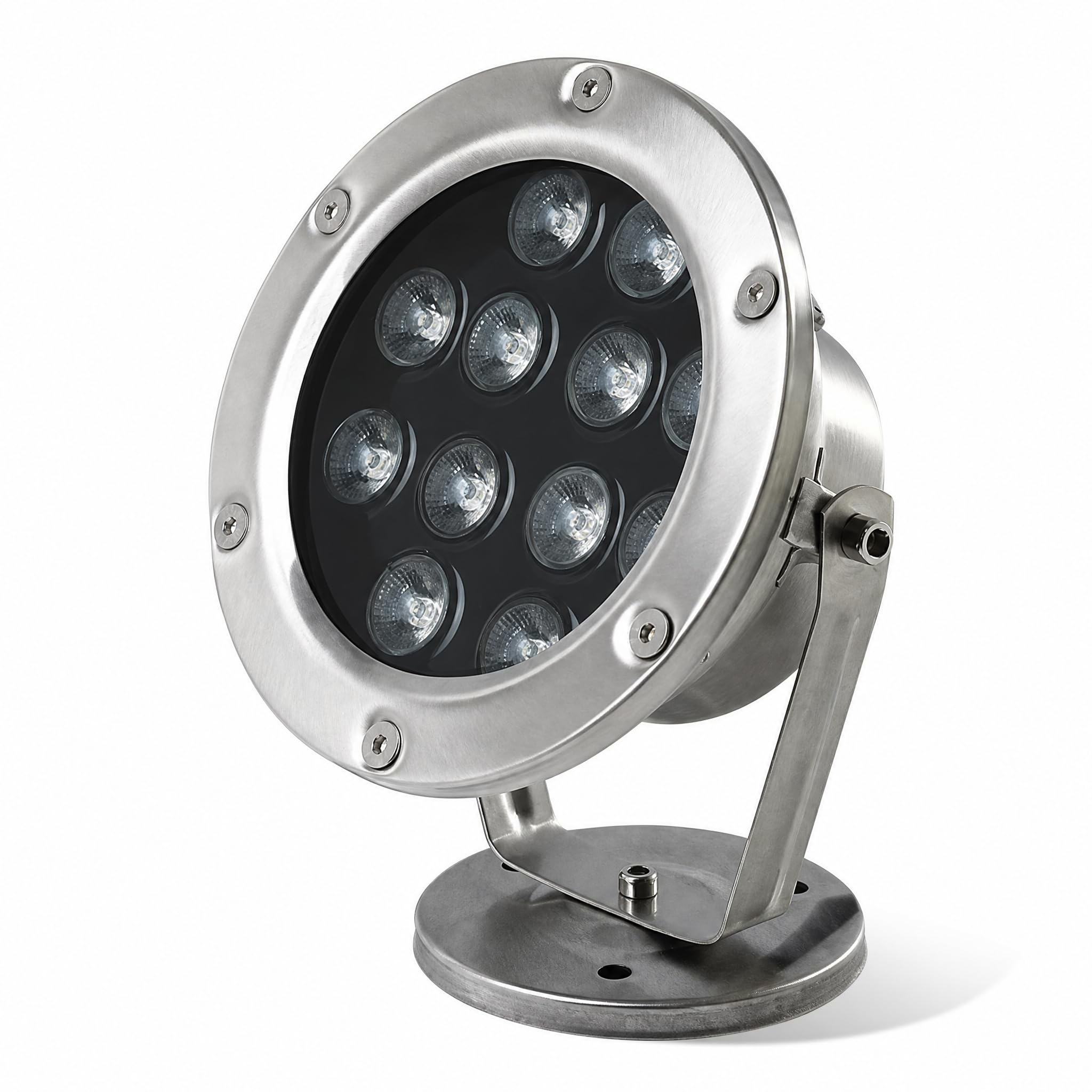 Faretto LED Subacqueo per Fontane, IP55, 6W 3 colori RGB