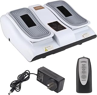 Leg Exerciser, Under Desk Elliptical Machine for Home or Office, 4 Speed Levels with Remote Control, Reduce Tiredness & Joint Discomfort Effortlessly