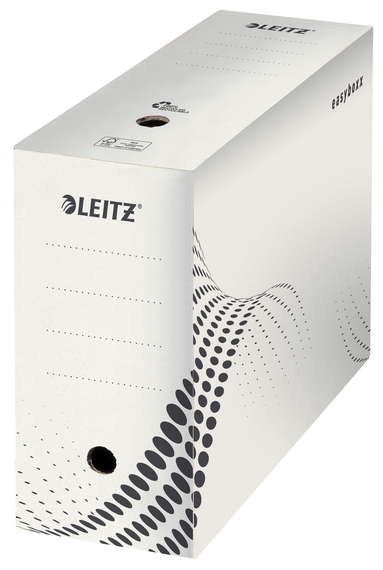 LEITZ 6133-00-00 - Scatola per archivio easyboxx, 150 mm
