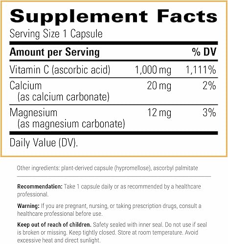 Miniatura 8 de Suplemento de vitamina C 60 unidades Integrative Therapeutics 871791003354 1 1