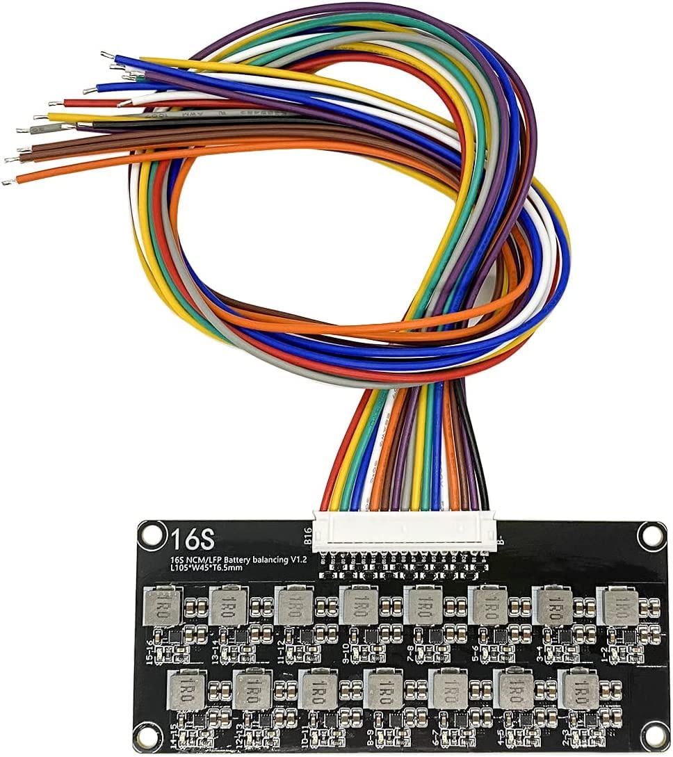 Equalizzatore Attivo Batteria Litio 16S 1.2A - BMS Induttivo Per Li-Ion E Lifepo4, Bilanciamento Automatico - Foto 3