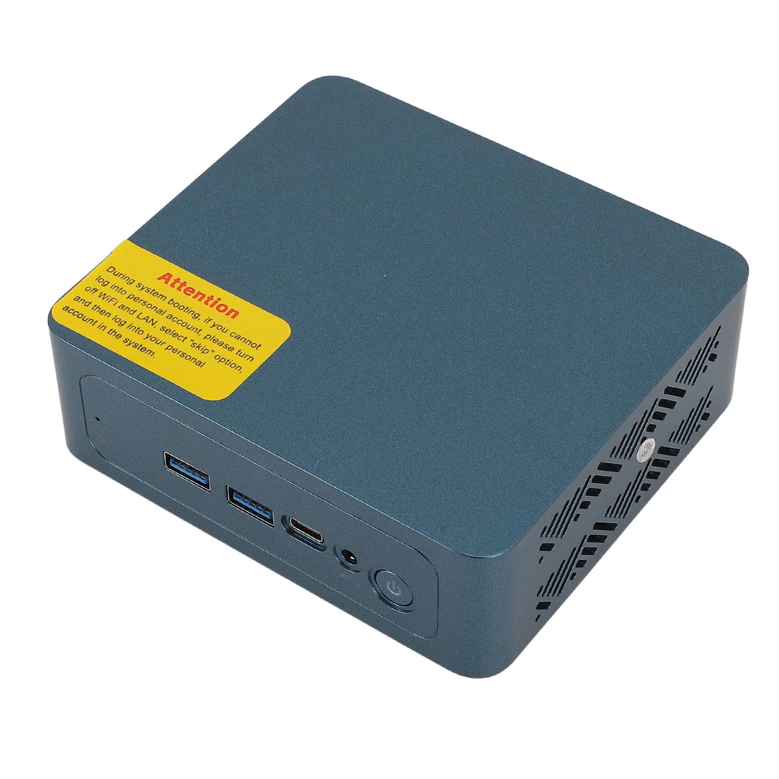 Kompaktowy Komputer Stacjonarny, Komputer I3 1215U z grafiką Xe, WiFi 6E, SSD, BT 5.2 dla (wtyczka UE 8GB+512GB)