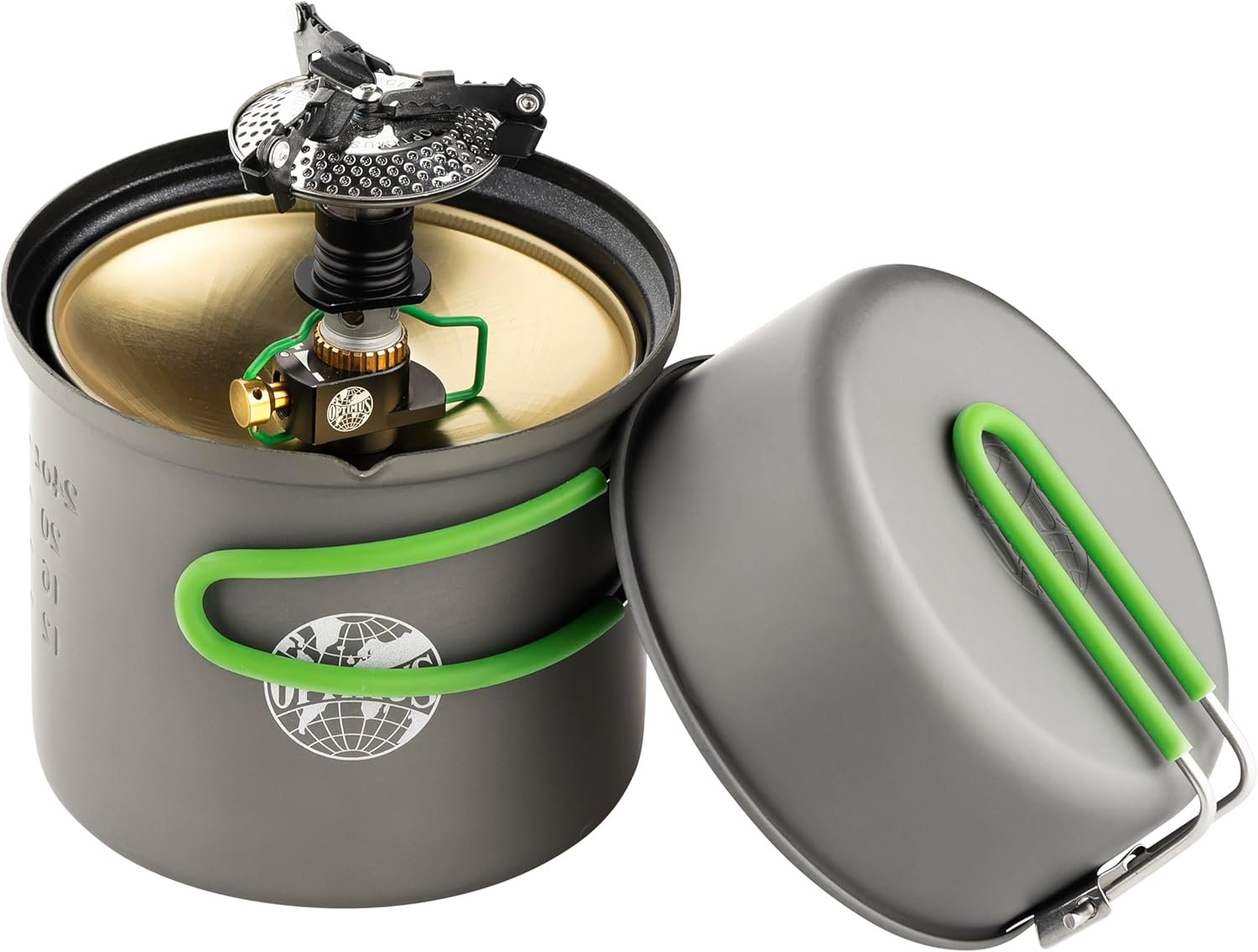 Optimus 8019749 Crux Lite Solo Cooking System Cooker with Pot