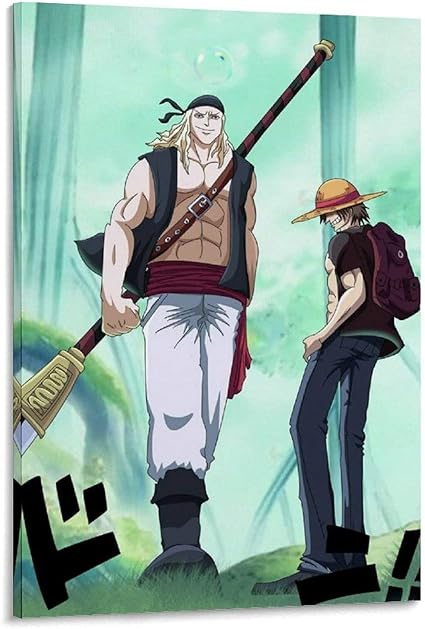 Sqaw Poster Decoratif Sur Toile One Piece Young Gol D Roger Pour Salon Chambre A Coucher 40 X 60 Cm Amazon Fr Cuisine Et Maison