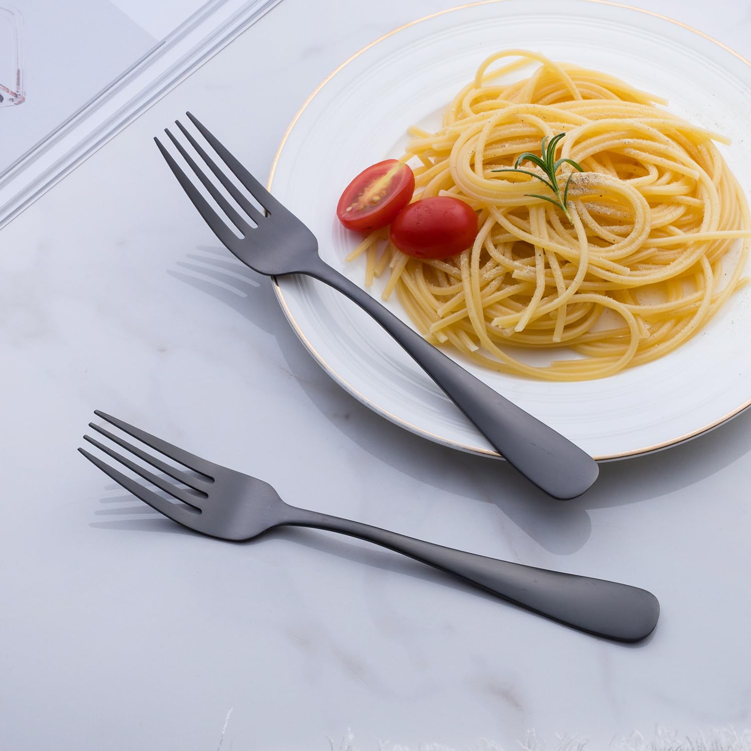 Ensemble De Couverts En Acier Inoxydable De Luxe 24 Pièces, Cuillère, Fourchette, Couteau à Steak, Ensemble De Couverts 24 PCS 16 PCS 24PCS Ensembles De Couverts En Acier Inoxydable - Chine Ensembles