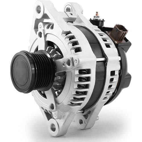 New Alternator Fit for 2007-2016 Toyota Sienna 3.5L, 11-16 Highlander, 150A | 2010-2014 Lexus RX350 3.5L 2016-2018 ES350, 2010-2015 Toyota Venza, 12V CW, 11326 12865 94757 AL3364X 104210-5510 27060-0P210