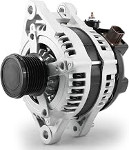 New Alternator Fit for 2007-2016 Toyota Sienna, 2011-2016 Highlander, 2010-2015 Venza, 2016-2018 Lexus ES350, 2010-2014 RX350, 3.5L 2.7L High Output 150A 12V CW 7-Groove Pulley, Replace 11326 94757