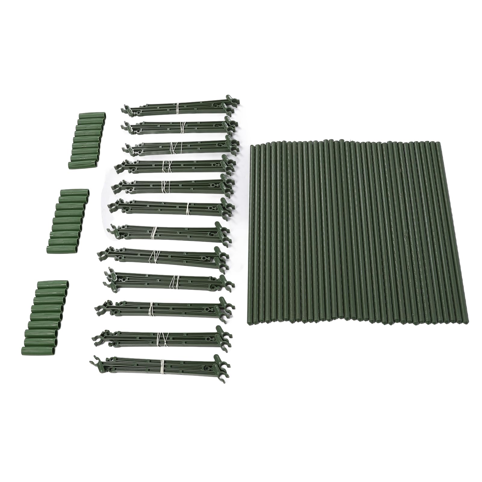 3 -teiliges Hochleistungs -Tomaten -Käfig -Set, Dreieckige Pflanzenunterstützungseinsätze, Tomatenschnalel für Innen- und Außengebrauch, Ideal für Garten und Töpfe (160 cm)