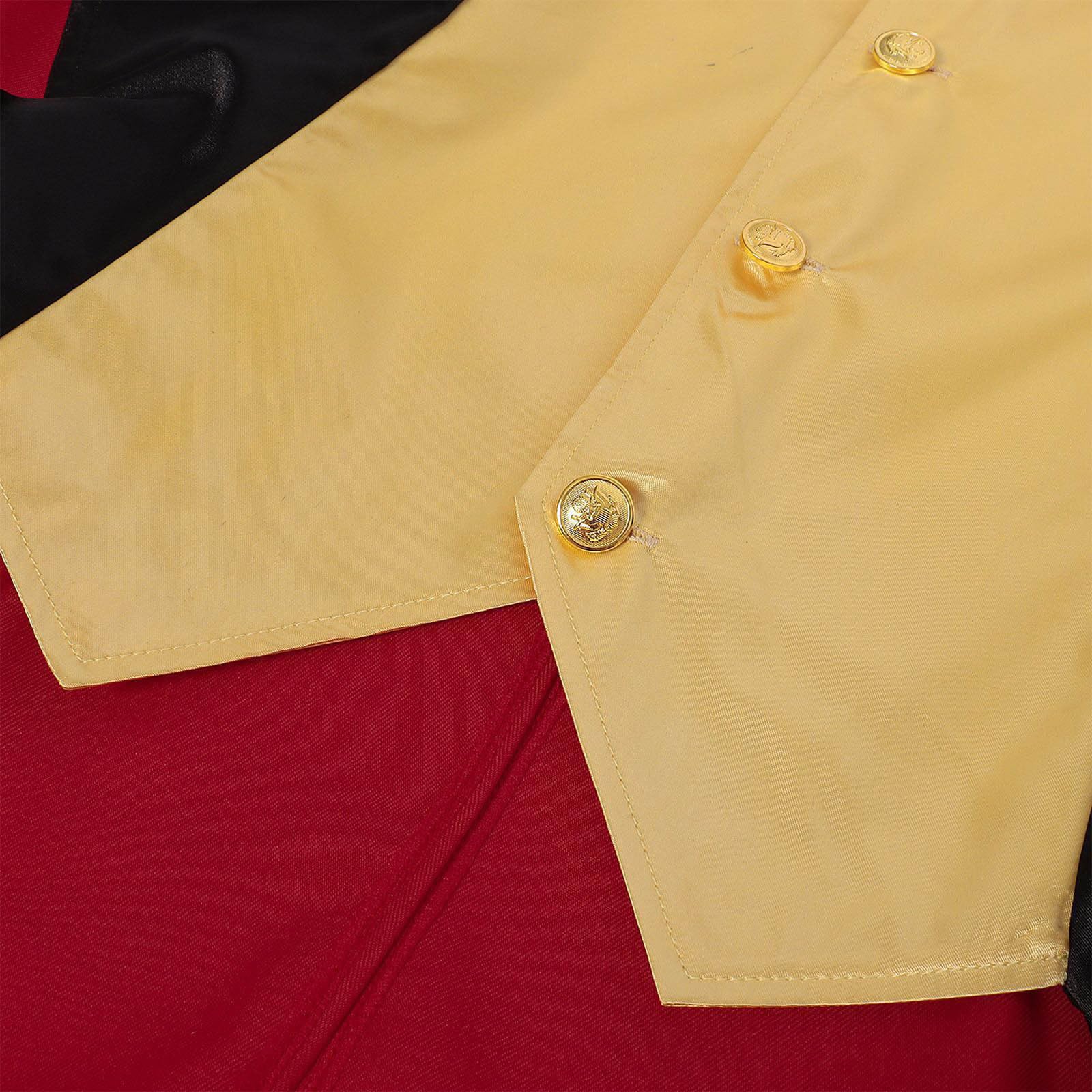 Costume de directeur de cirque pour homme, costume de cirque, uniforme de garde, déguisement de clown Showmen, uniforme Ringmaster, costume médiéval pour Halloween, carnaval et fêtes à thème