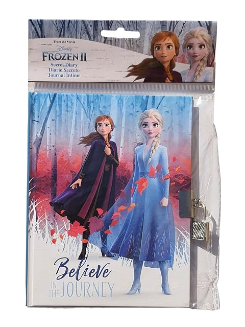 Foto 4 de 4 de frozen 2 DIARIO SECRETO CANDADO 14 * 18 cms
