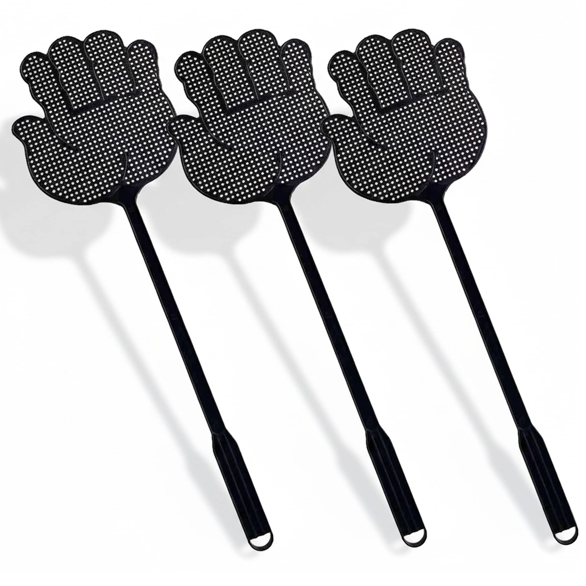 Palm Fly Swatter Hand-Shaped Heavy Duty Matamoscas for Indoors Cute Grippy Bug & Wasp Killer (Heavy Duty, 3)-image-27