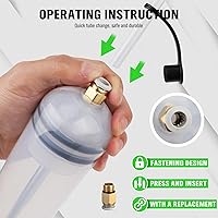 Vista 5 de SWANLAKE - Extractor de líquido y bomba de llenado de 500cc, extractor de bomba de líquido automotriz, bombas de cambio de aceite con manguera