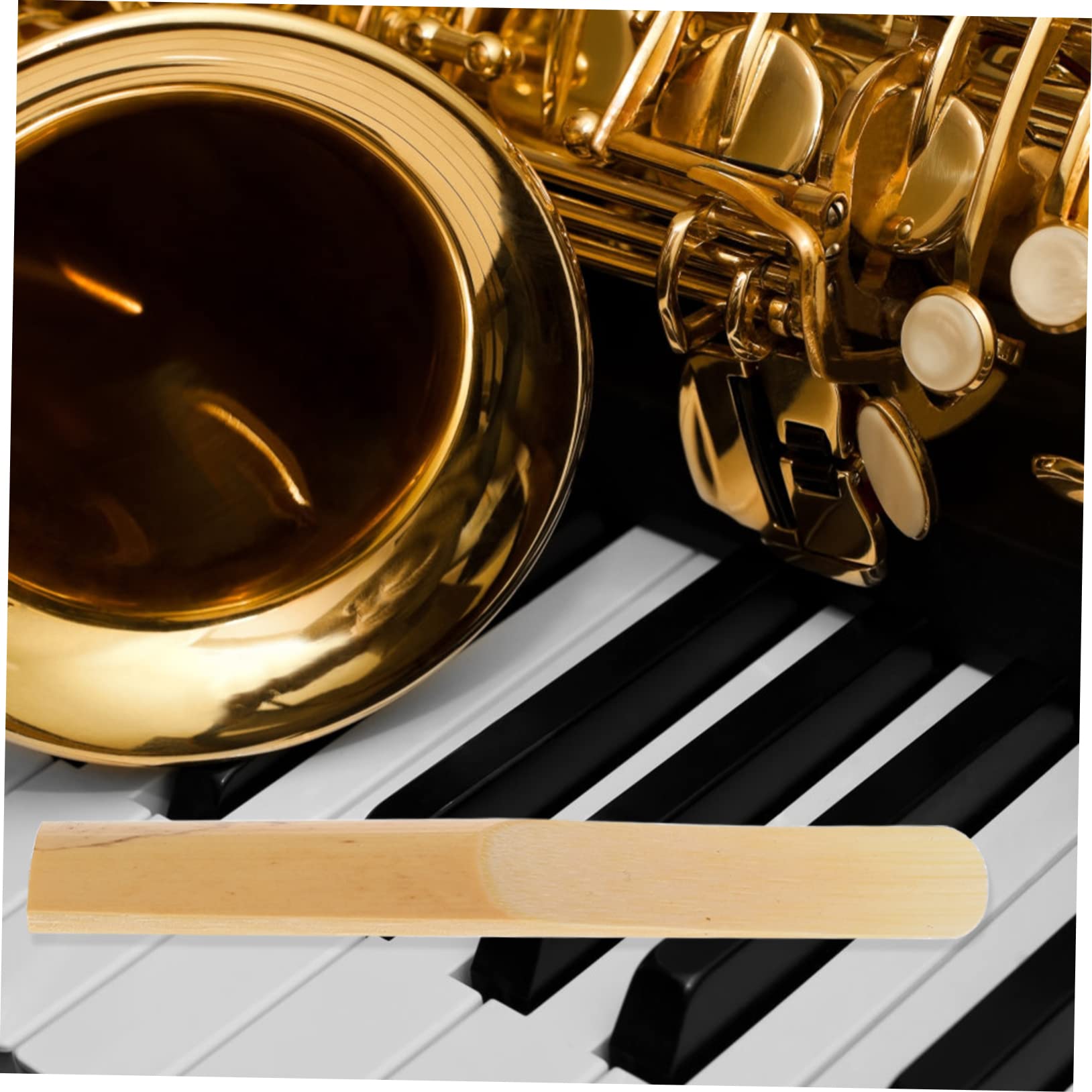 VICASKY 40piezas Caña Para Clarinete Accesorios Musicales Portátiles Dureza Perfectos Para Actuaciones y Práctica Para Músicos