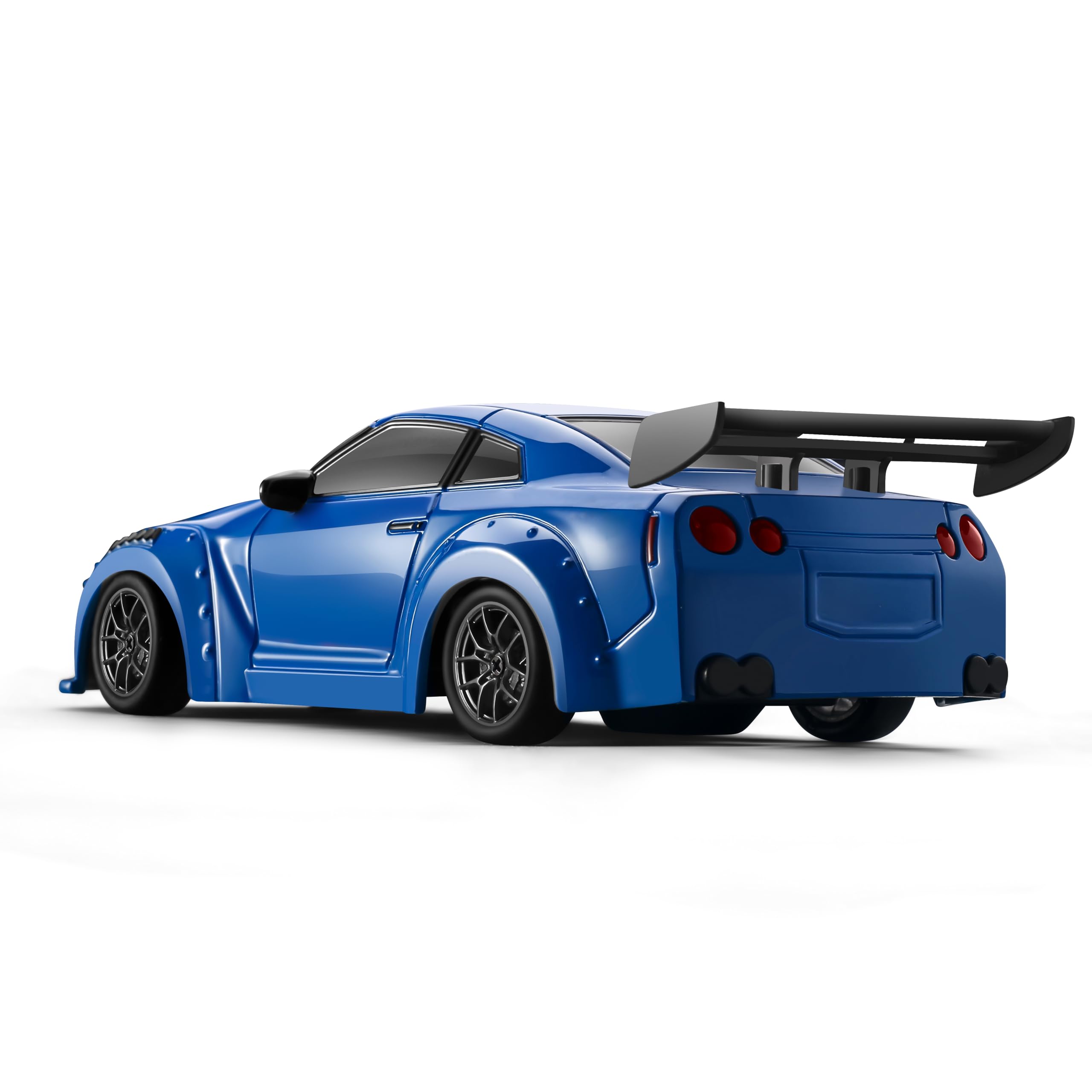 ACAMMZAR Coche Teledirigido Drift con Giroscopio, 1:43 Mini Proporcional Completo 4WD 18KM/H RC Drift Coche, con Luces LED, Gyro, RC Cars para Adultos Niñas, Azul