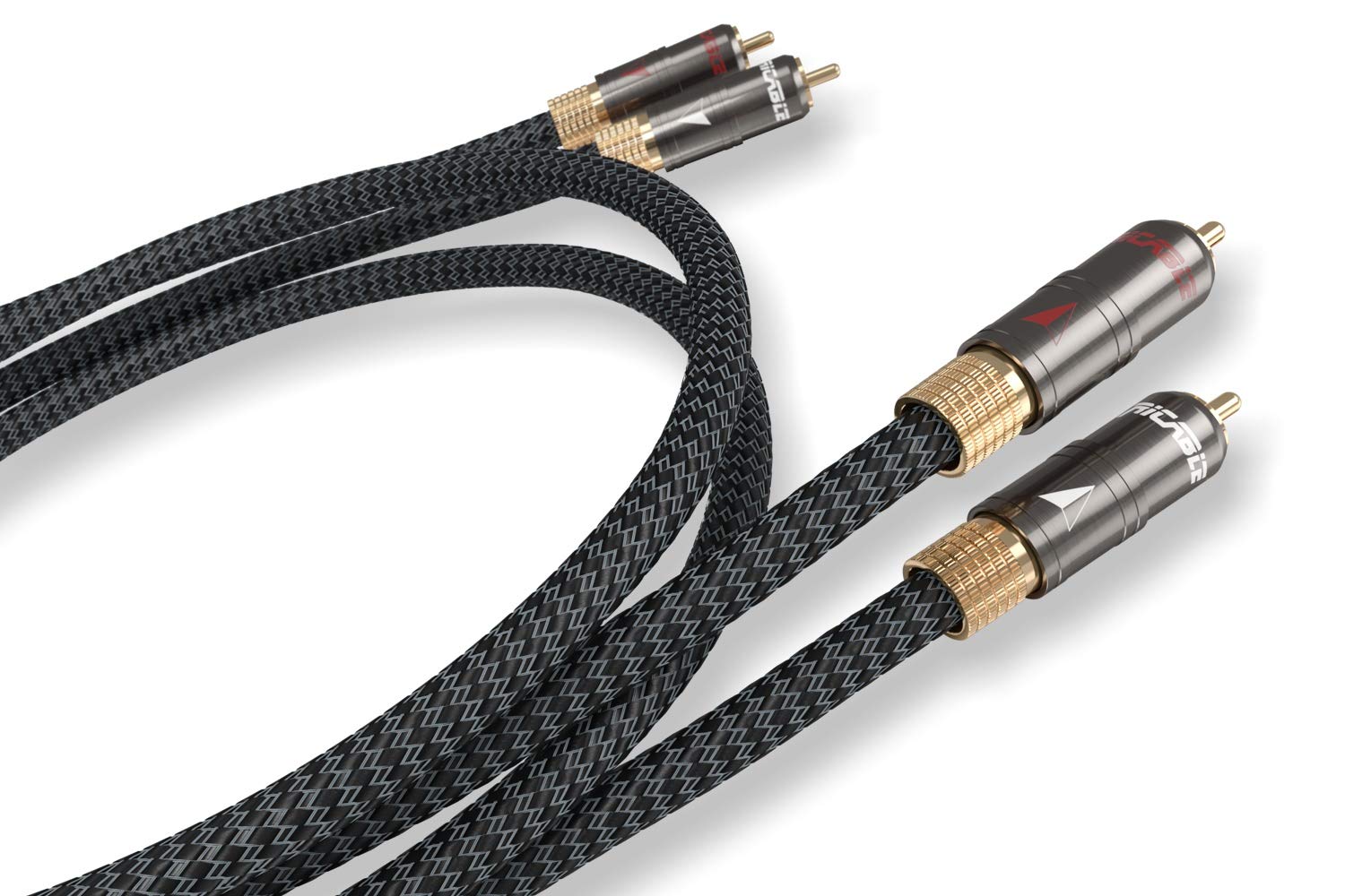 Ricable MR1 MAGNUS 2 x 1 mt - Cavo High-End Audio Stereo RCA di segnale