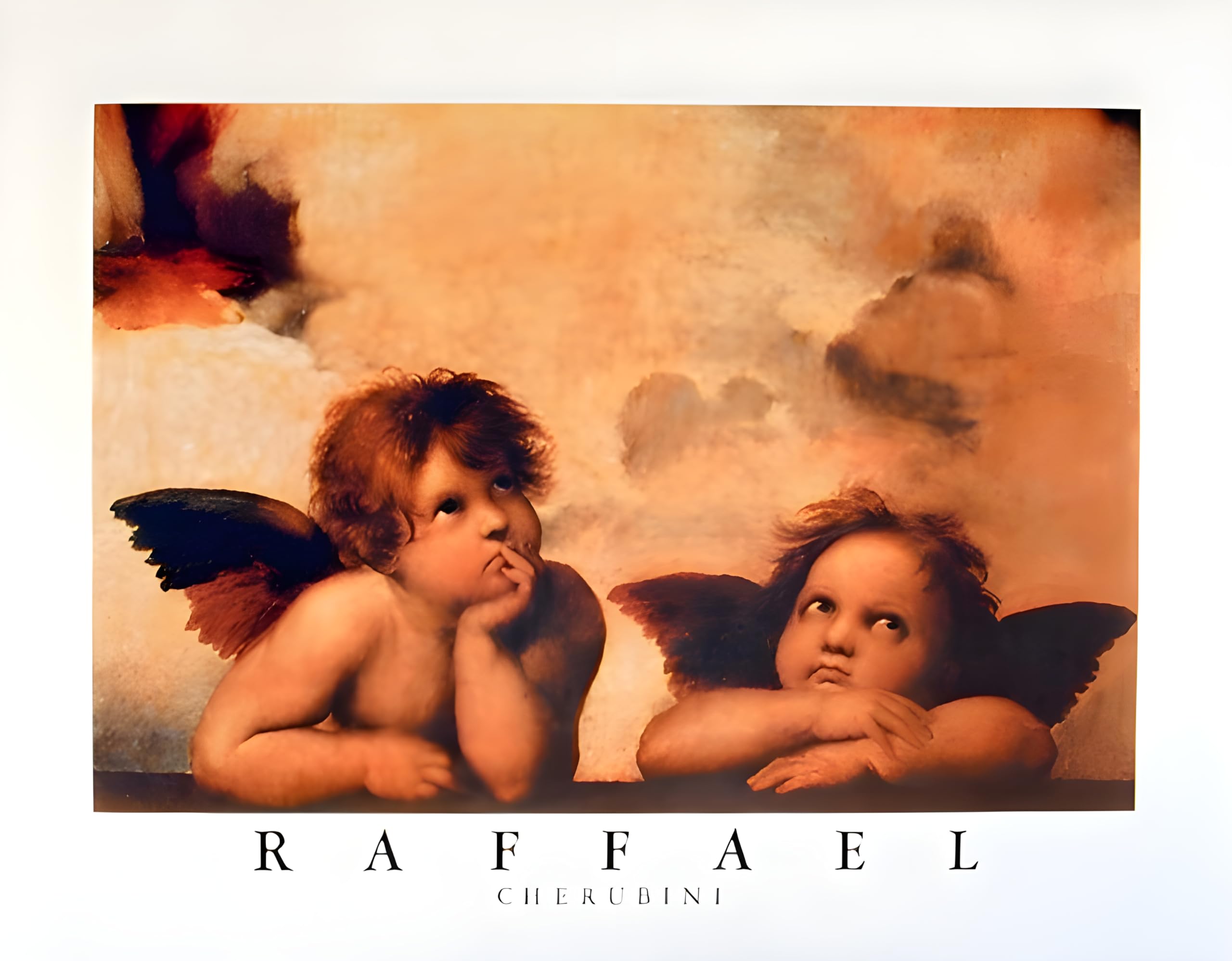 Amazon.com: Impact Posters Gallery Little Angels Cherubini Sistine