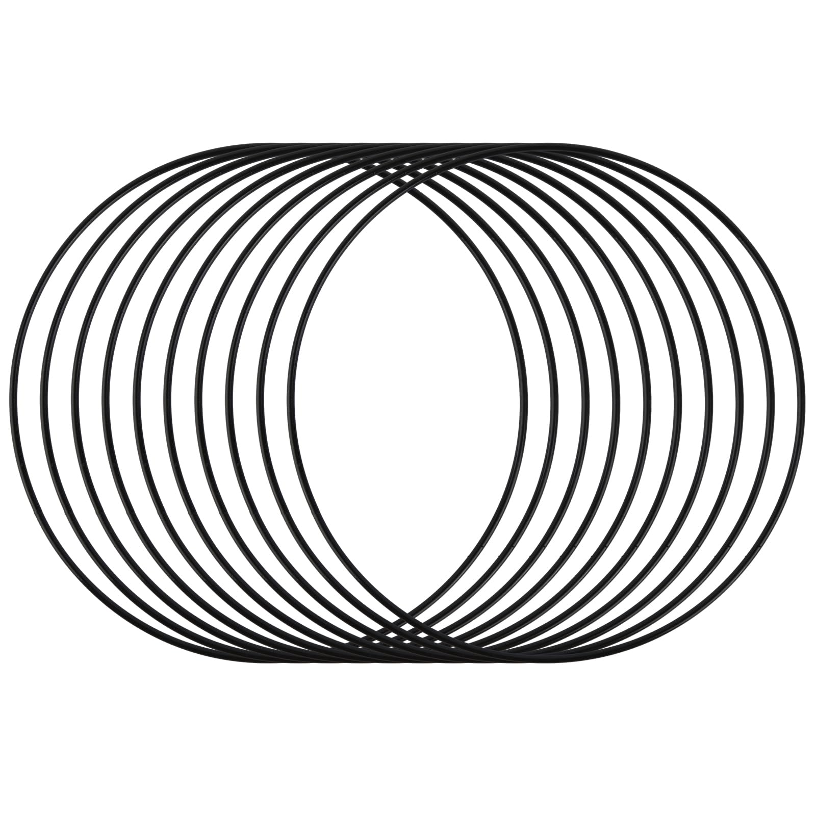 Anneaux Attrapes Reves Lot De 6 Anneaux En Métal Pour Travaux Manuels - 20 Cm De Diamètre - 3 Mm D' épaisseur - En Métal Noir - Pour Bricolage - Pour La Anneaux Attrapes Reves Lot De 6 Anneaux En Métal Pour Travaux Manuels - 20 Cm De Diamètre - 3 Mm D' épaisseur - En Métal Noir - Pour Bricolage - Pour La