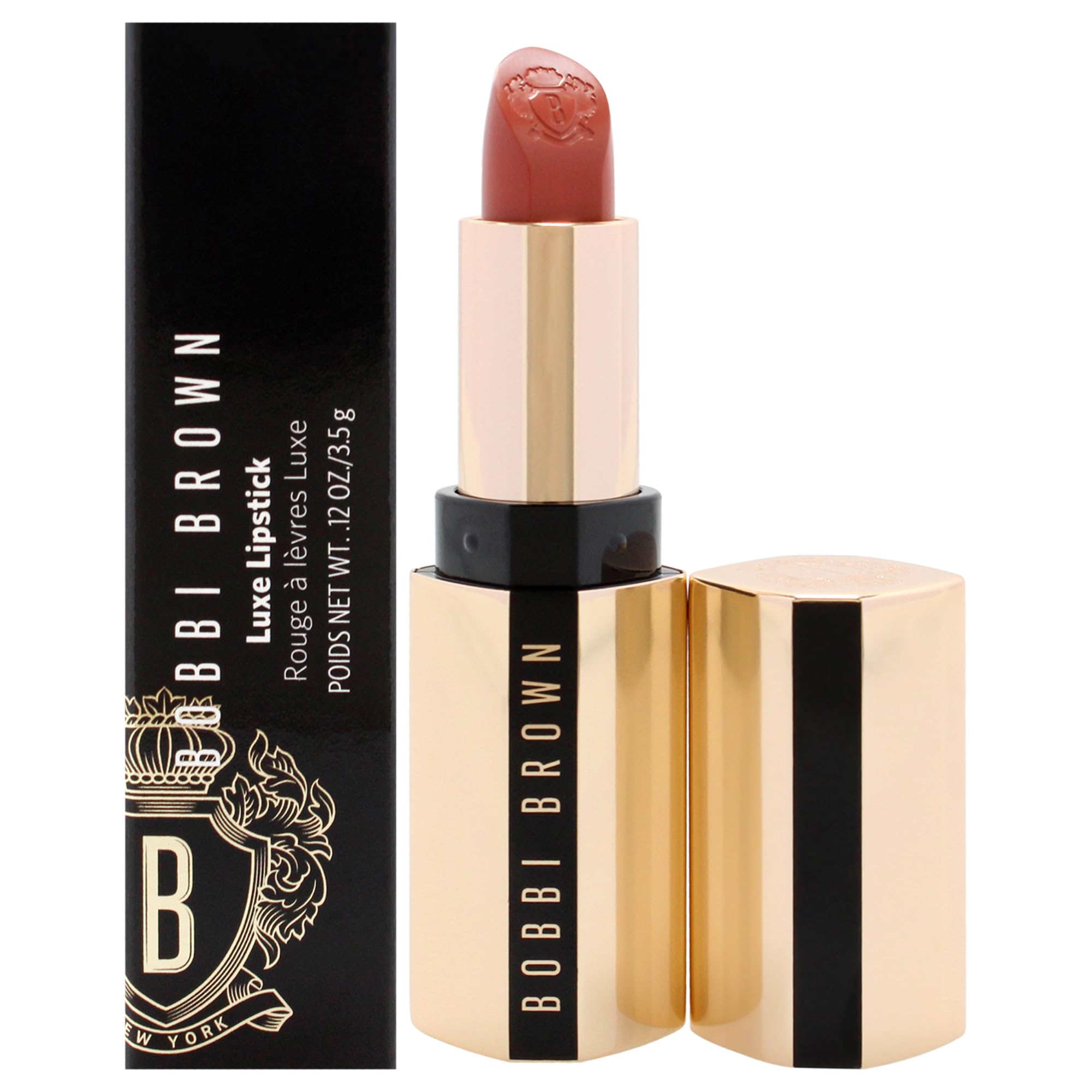Luxe Lipstick - Afternoon Tea by Bobbi Brown for Women - 0.12 oz Lipstick, Cranberry