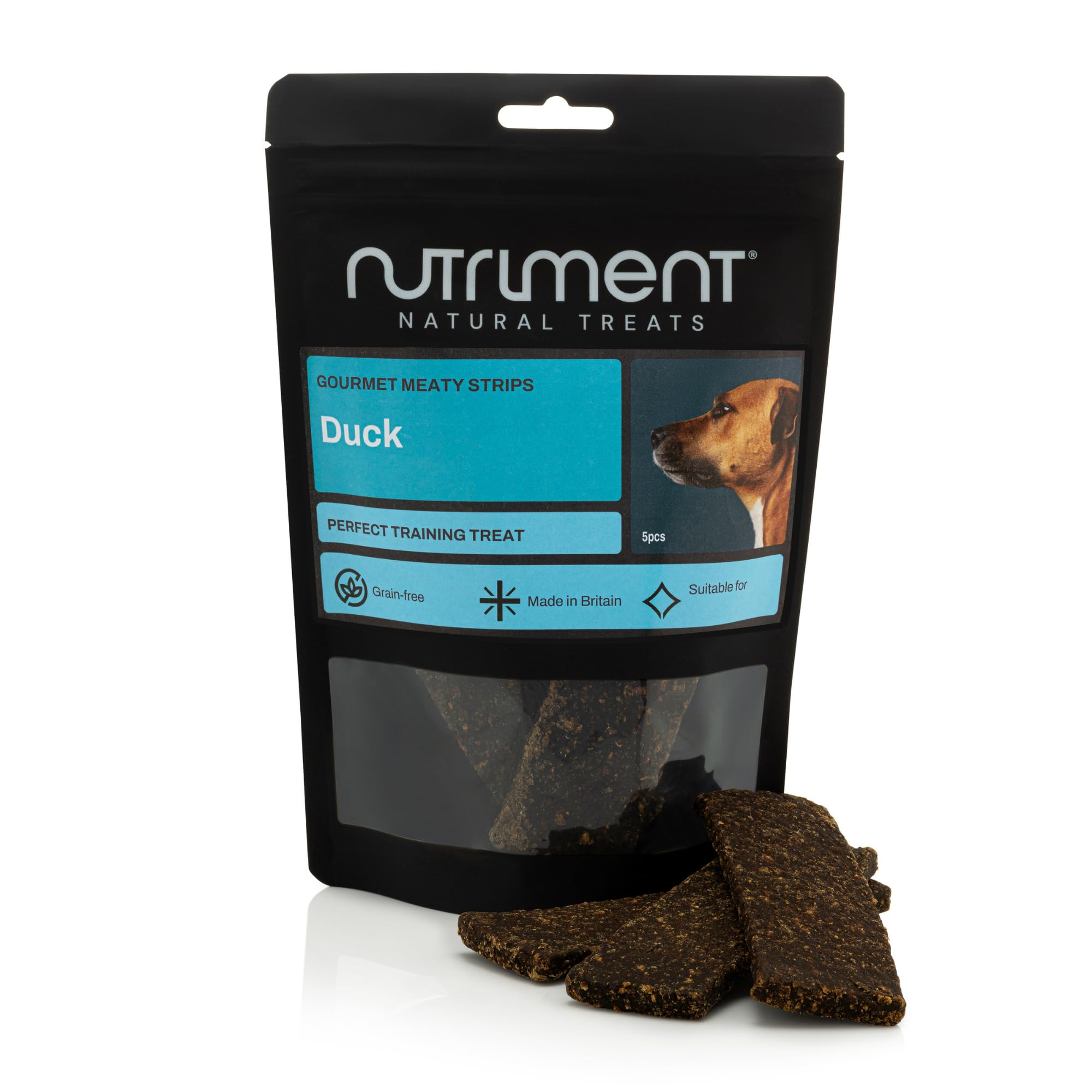 Natural Treats Duck Gourmet Meaty Strips (5pcs) Highly Digestible High Protein Treats