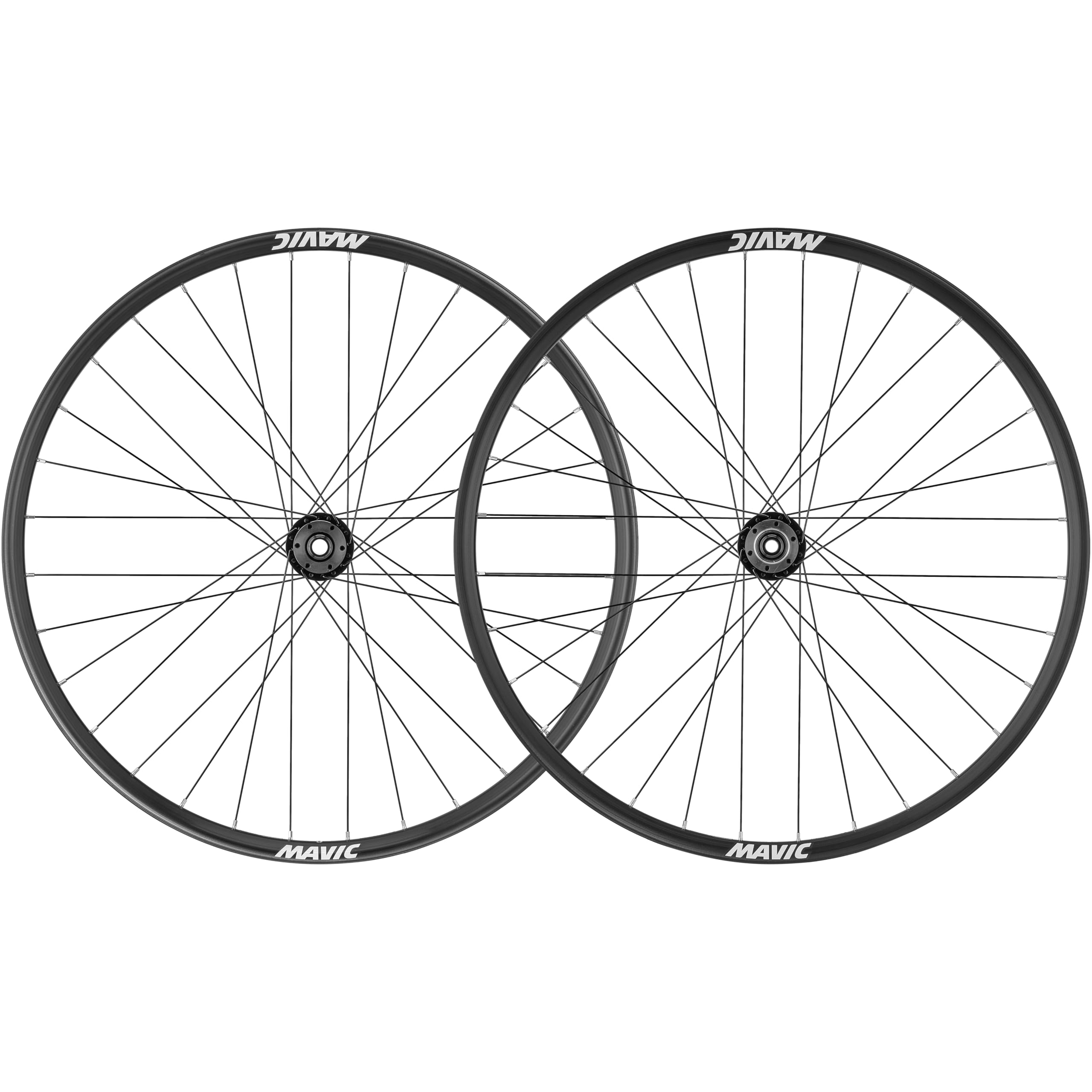 MAVIC E-Access XR27 6-Bolt Disc Brake, Boost Axle Wheelset, Black, 29", Front & Rear Wheel Pair