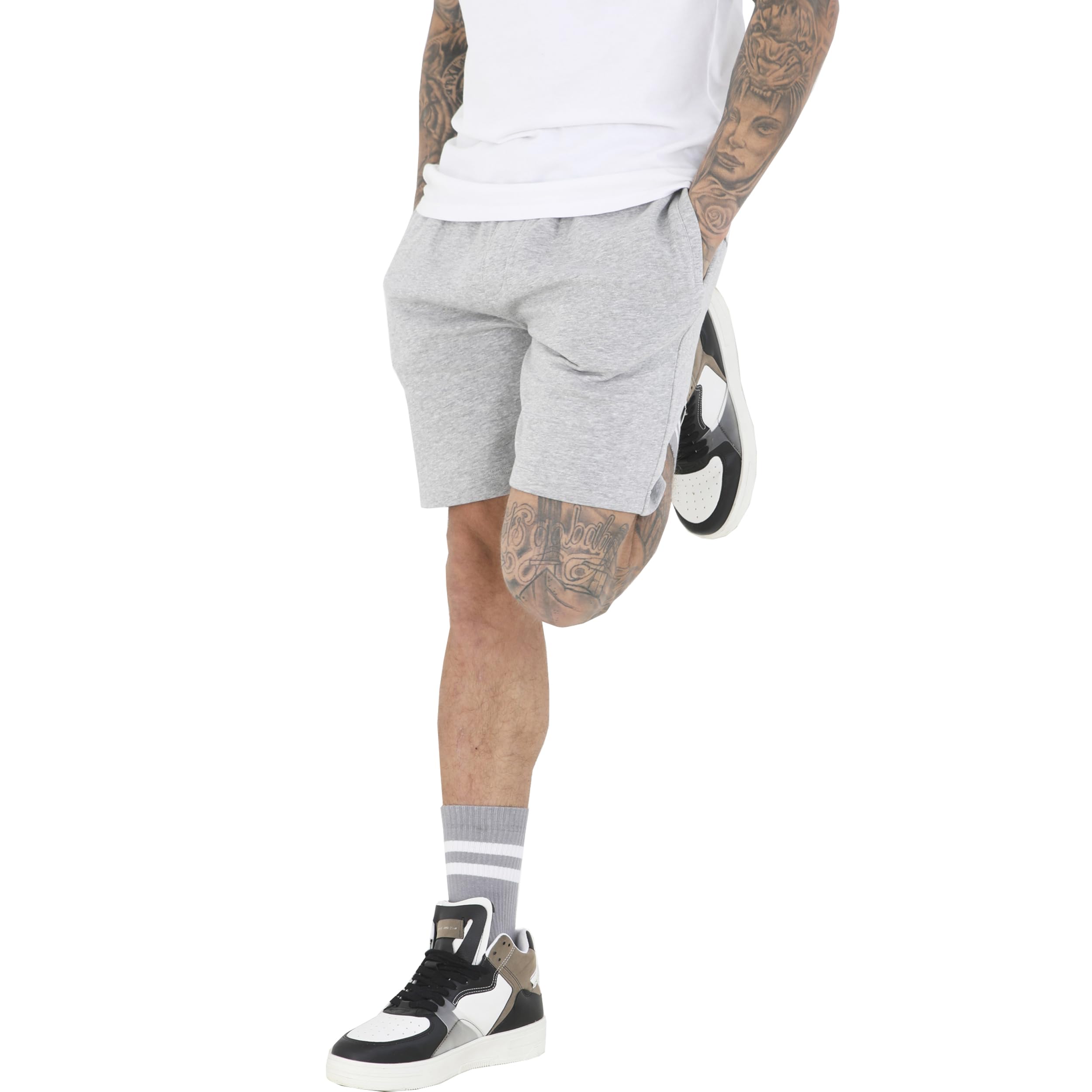 BRAVE SOUL Mens Tarley' Jogger Shorts Sports Training Summer Gym Pants