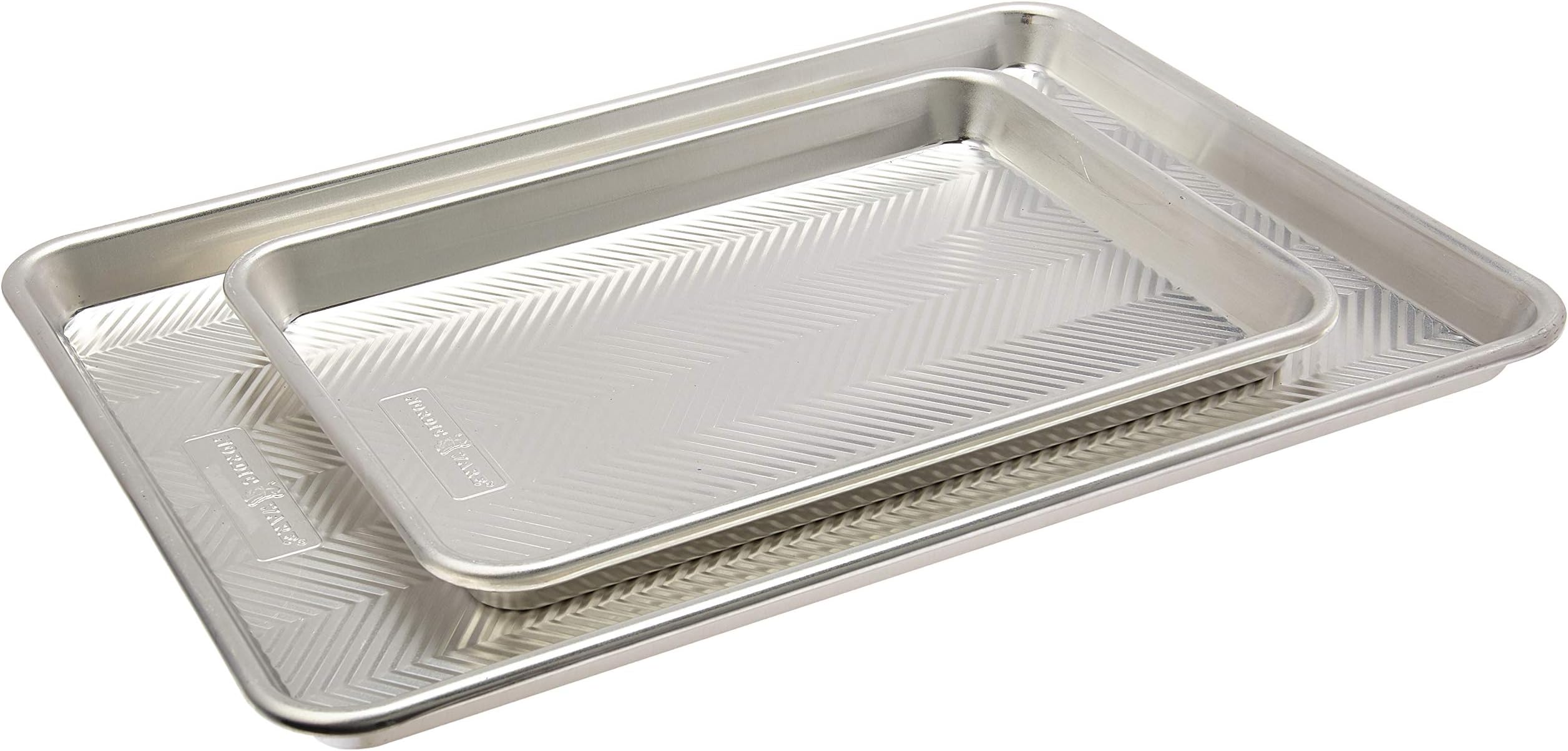 Nordic Ware Prism Baking Half and Quarter Sheet, Natural