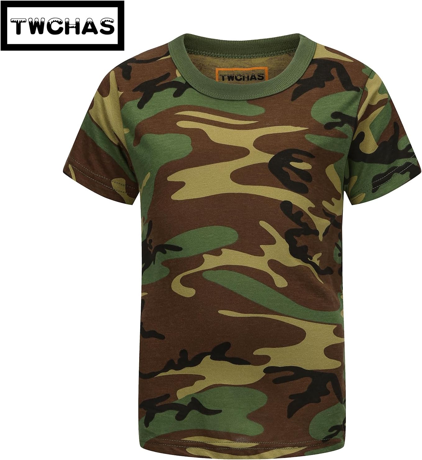 Kids Camo T-Shirt, Lightweight and Breathable Summer Camo T-Shirt for Outdoor Play, Adventure and Everyday Comfort - Image 3