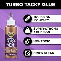 Vista 3 de Aleene's - Pegamento Turbo Tacky, multiusos, 4 onzas, 29682