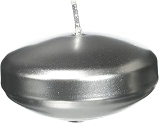 Darice Floating Candle Disk - 12PK/Metallic Silver