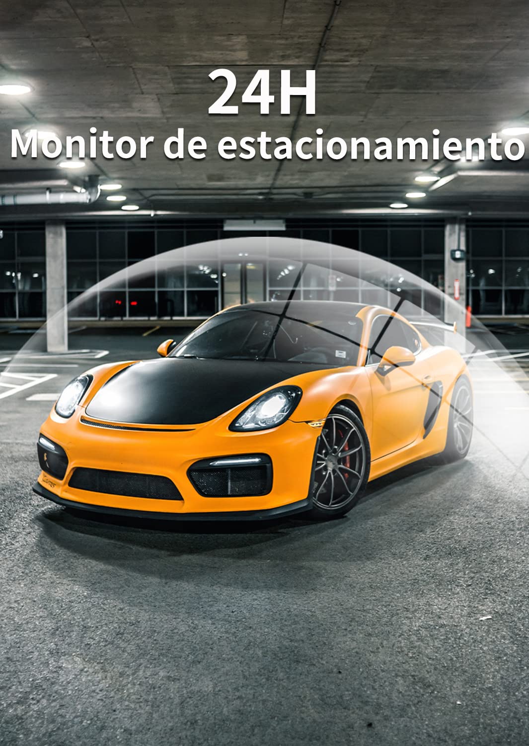 REDTIGER Zestaw przewodowy z 4 bezpiecznikami do kamery Dash Cam wersja F7N USB C, port USB C, monitorowanie parkowania z ochroną niskiego napięcia