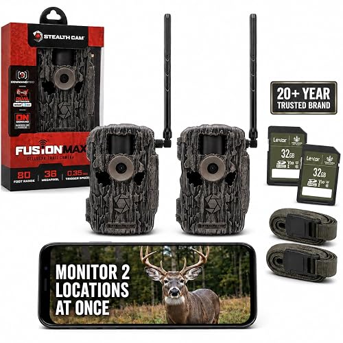 Stealth Cam Fusion MAX Cellular Trail product photo (Trail Cameras) — ScooterReviewPro review