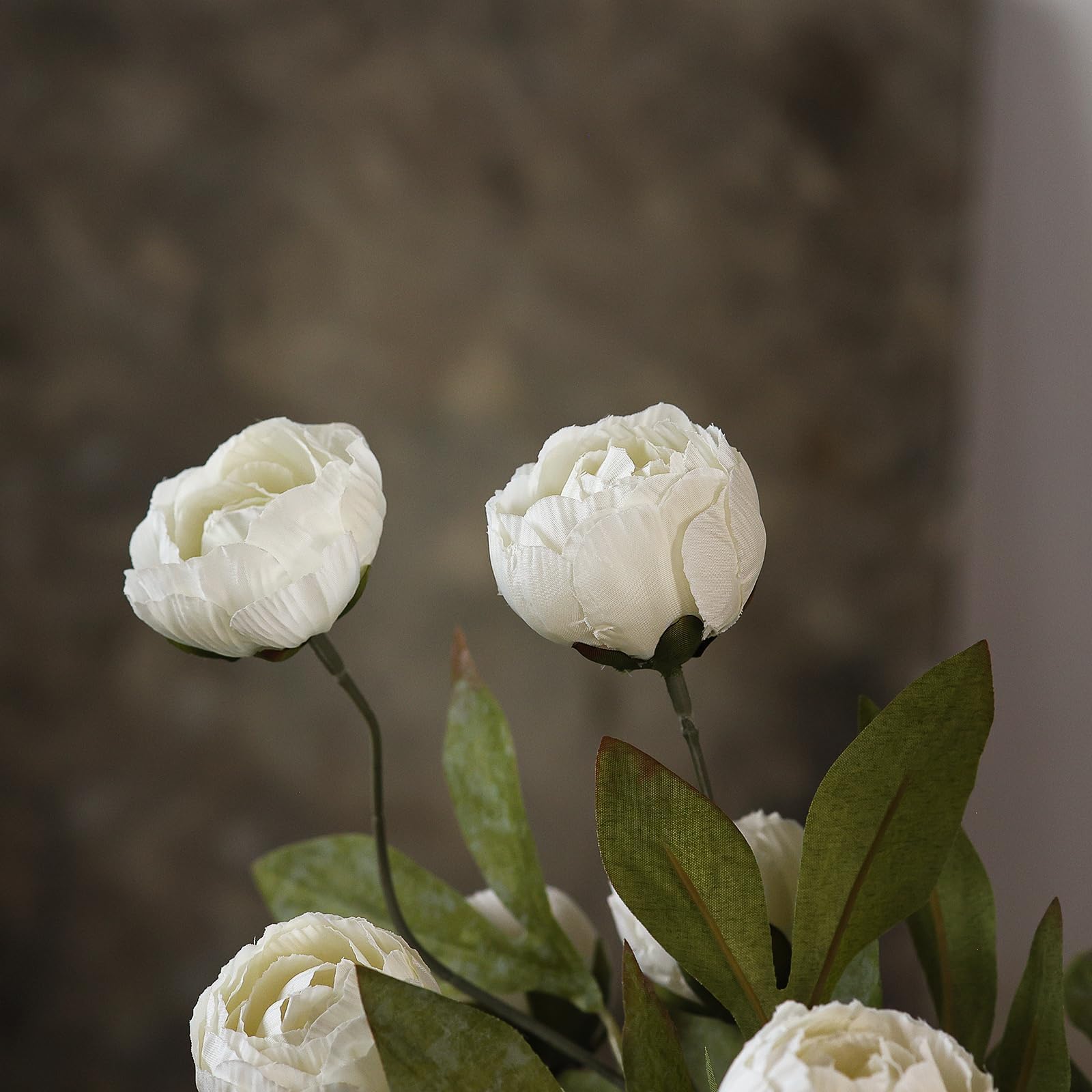 Künstliche Pfingstrosen aus Kunstseide für Vasen, 68,6 cm, große künstliche Pfingstrosen, Zweige mit Stielen für selbstgemachte Blumensträuße, Tafelaufsätze, Hochzeitsfüller, Arrangements