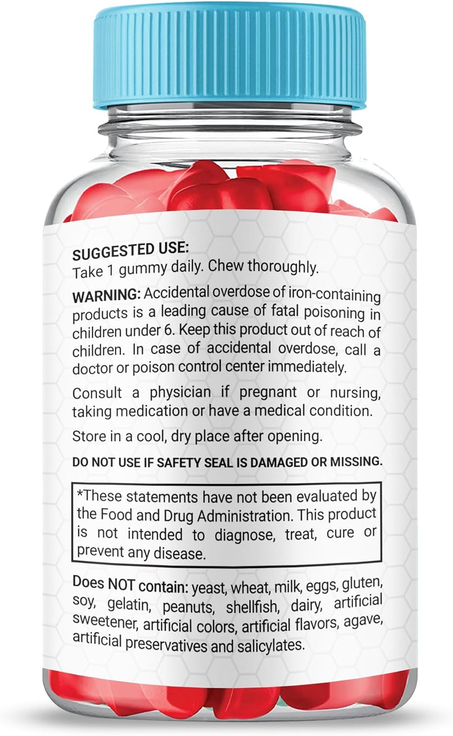 (1 Pack) Libicade Gummies, Maximum Strength Supplement, Advanced All Natural Vitamin Gummies