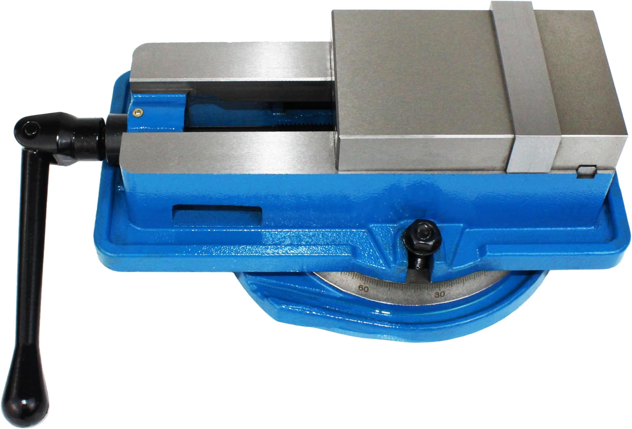 HFS (R) 4" Milling Machine Lockdown Vise -Swiveling Base - Hardened Metal - CNC Vise