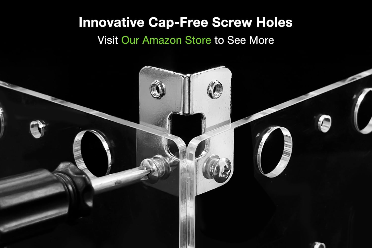 GuineaLoft™ L4 Bracket Set - 4-Hole L-Shaped Bracket Set image 3