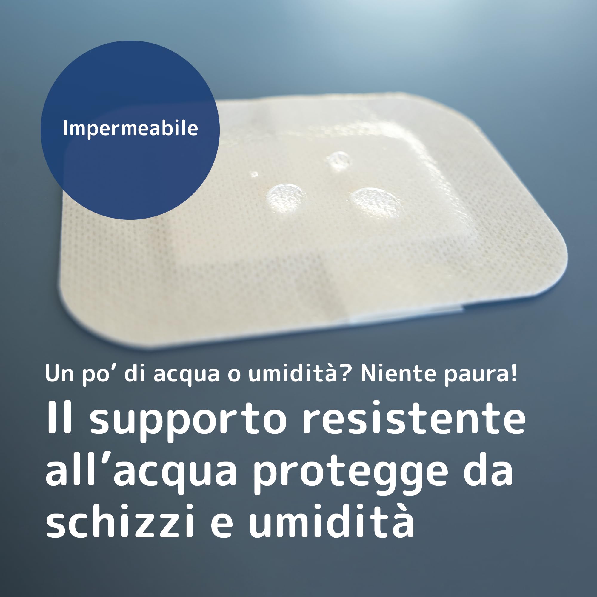 ABENA Medicazione sterile per ferite, 8x10 cm | Confezione da 70 pezzi | Adatte per tagli e ferite |Impermeabile | Prova di liquido | Assorbente | Bianca | Adatto per pelli sensibili