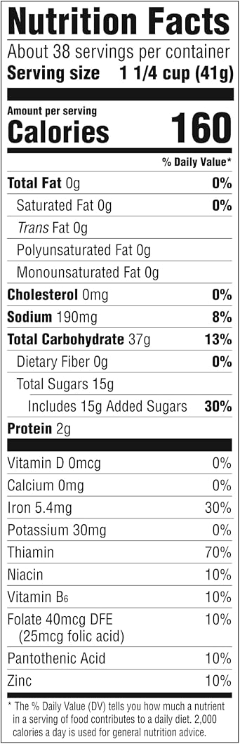 Malt-O-Meal Frosted Flakes Cereal, Frosty Flakes Breakfast Cereal, Gigantic Bulk Pack Cereal for Family, 1.5L Resealable Cereal Bag