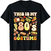 This is my 80's Costume Outfit Gifts Eighties 1980s Party T-Shirt