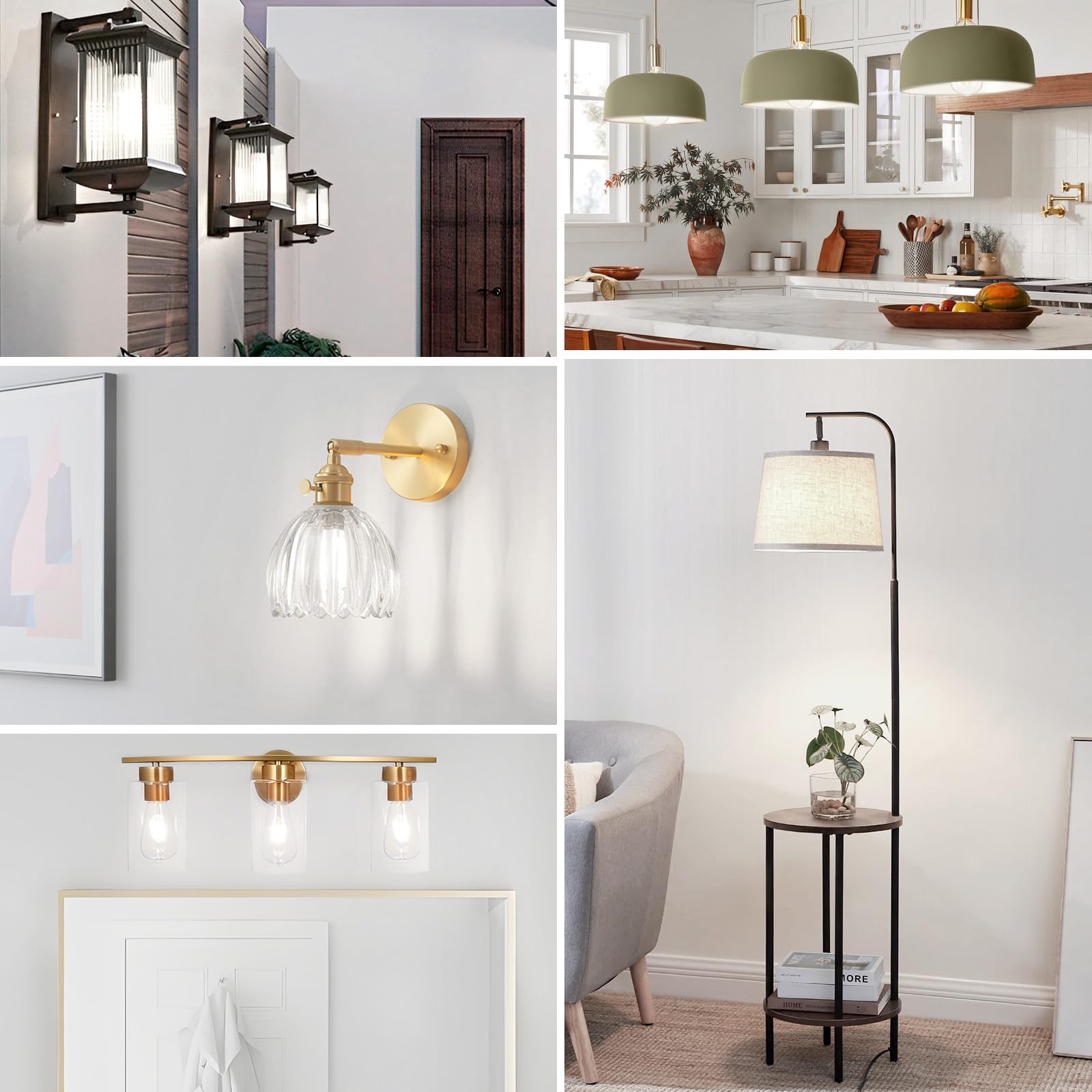 12-Pack Vintage LED Edison Bulbs 60W Incandescent Equivalent ST58 LED Light Bulbs 5000K Daylight White 6 5W 900LM — view 7